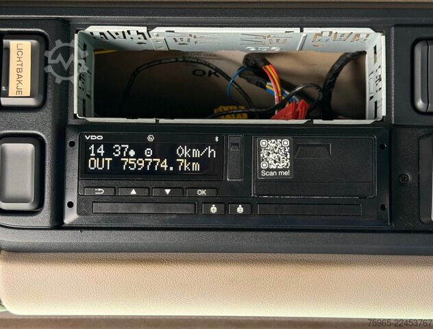 Τυπική μονάδα τράκτορα DAF XF 480 FTG SSC 6X2 TWINSTEER 760.000 KM PTO + HY