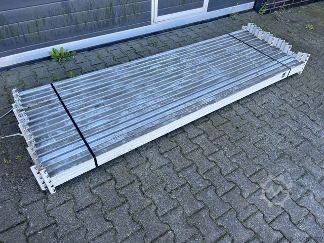 Traverse / 2.700 mm / K: 100x40mm / wit Modulblok Palettenregaltraverse