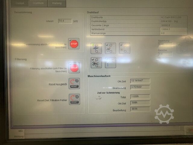 Machine d'érosion par fil GF Machining Solutions CUT200SP