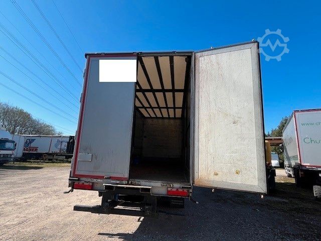 Remolque abierto con toldo ORTEN AG 18 Liftachse Staplerhalterung Schiebeplan