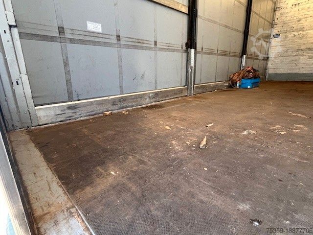 Remolque abierto con toldo ORTEN AG 18 Liftachse Staplerhalterung Schiebeplan