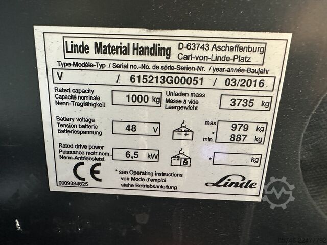 V ( 5213 ) Üçlü FFL LINDE V  ( 5213 ) Triplex FFL