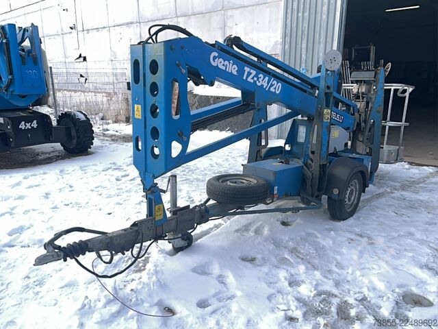 Römork Üstü Bomlu Kaldırıcı Genie TZ34 12.36 m