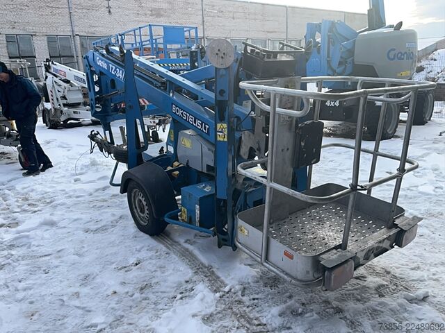 Römork Üstü Bomlu Kaldırıcı Genie TZ34 12.36 m