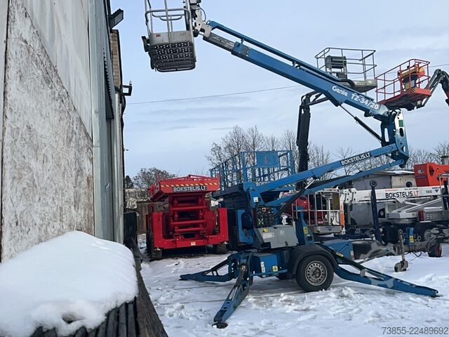 Römork Üstü Bomlu Kaldırıcı Genie TZ34 12.36 m