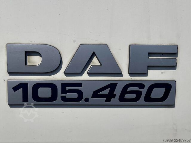Transport kontenerowy DAF XF 105.460 EURO5,  BDF, RETARDER, FRIGO, WHEELB...
