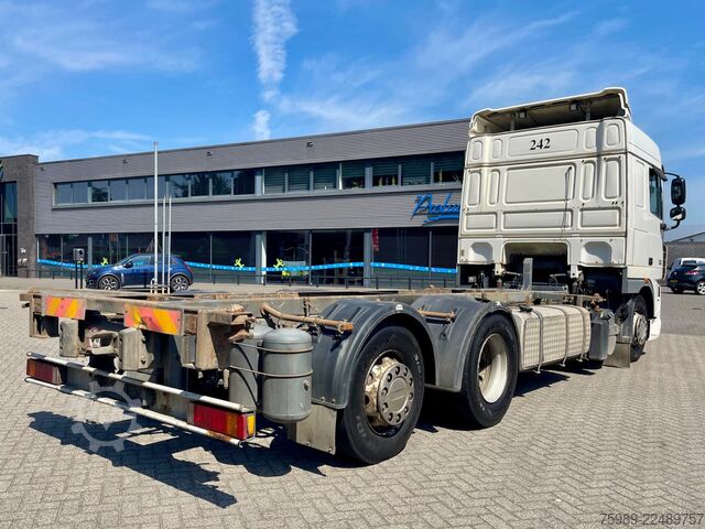 Transport kontenerowy DAF XF 105.460 EURO5,  BDF, RETARDER, FRIGO, WHEELB...