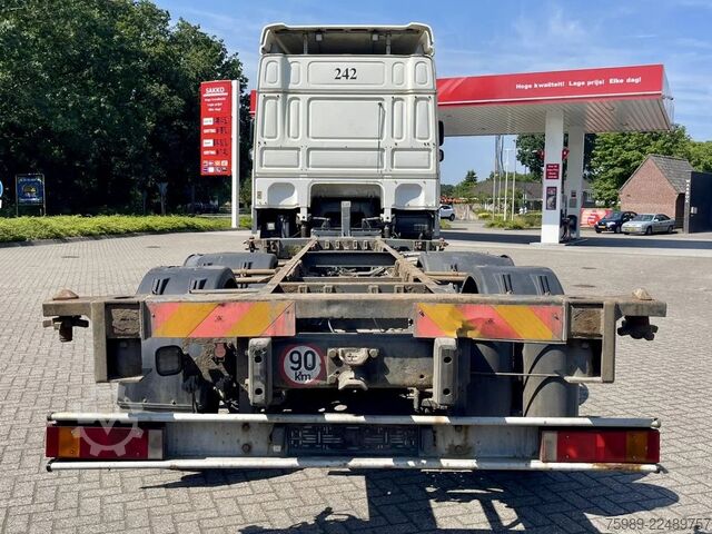 Transport kontenerowy DAF XF 105.460 EURO5,  BDF, RETARDER, FRIGO, WHEELB...