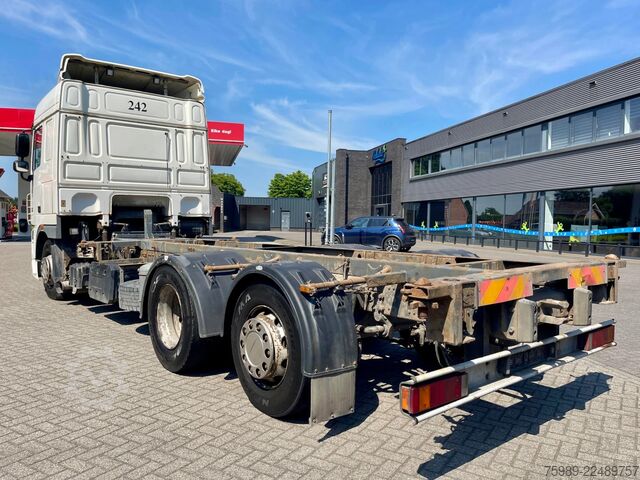 Transport kontenerowy DAF XF 105.460 EURO5,  BDF, RETARDER, FRIGO, WHEELB...