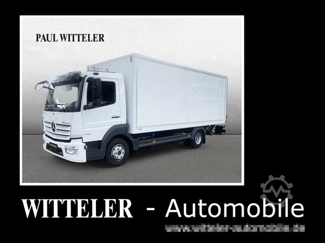 Vrachtwagen met bakwagen MERCEDES-BENZ Atego 818 4x2/KLIMA/LBW 1.0 TO./AHK ZAA/D.-LUKE