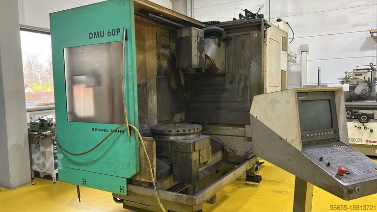 5-axis CNC machining center DMG MORI DMU 60 P 60 WKZ Wechsler