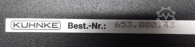 Contrôle PLC Kuhnke 653.000.43