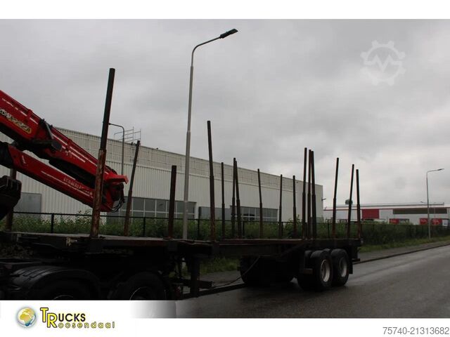 Transporteri od drveta DIEBOLT 2 AXEL BPW wood
