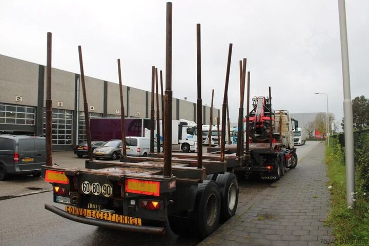 Transporteri od drveta DIEBOLT 2 AXEL BPW wood