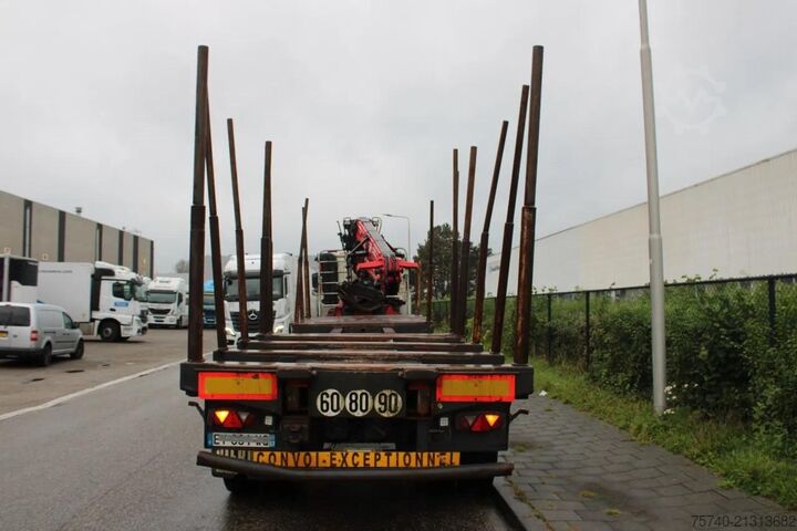 Transporteri od drveta DIEBOLT 2 AXEL BPW wood