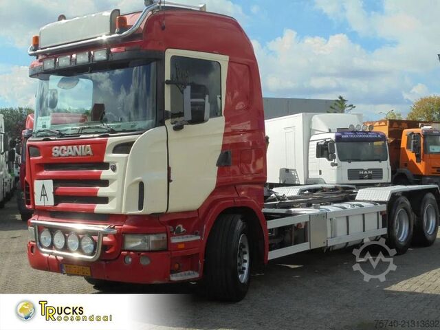 Chassis cabine Scania R470 + 6X2 + PTO
