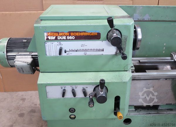 Tornio centrale VDF BOEHRINGER DUE560x1500