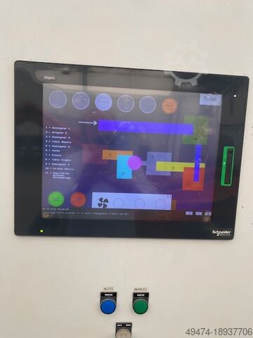 COMPLETE COPPER GRANULATION SORTING LINE CD RECYMAT - EDO