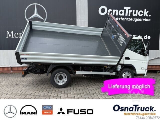 Driezijdige kipper bestelwagen FUSO Canter 7C15AMT 3-Seitenkipper Autom,Nutzl.3785KG