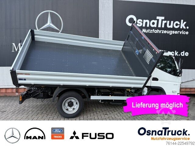 Driezijdige kipper bestelwagen Mitsubishi Canter 7C15AMT 3-Seitenkipper Autom,Nutzl.3785KG