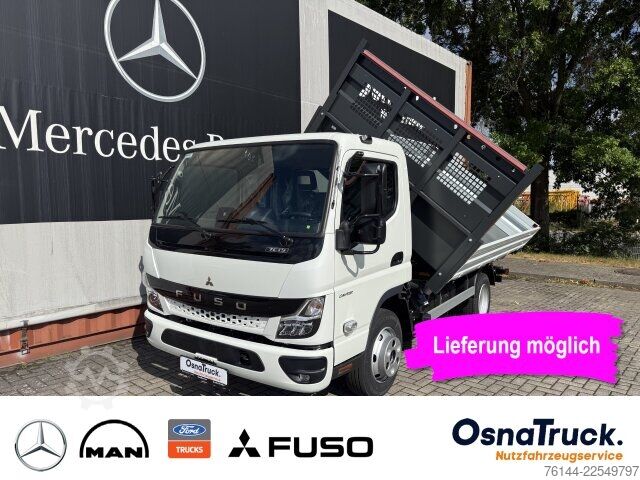 Kiepwagen bestelauto Mitsubishi Canter 7C15AMT 3-Seitenkipper Autom,Nutzl.3785KG