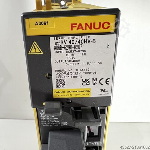 Elektronika / PLC kontrole FANUC A06B-6290-H207