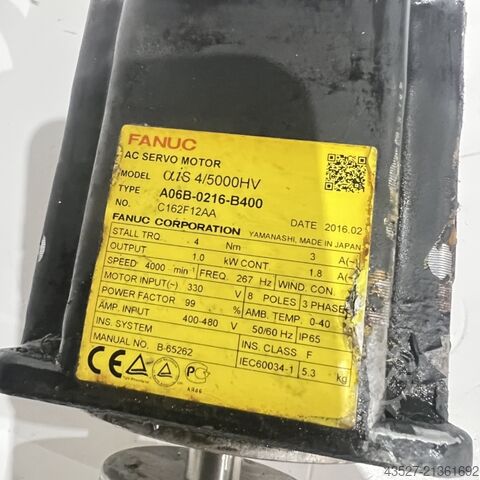 Motor FANUC A06B-0216-B400
