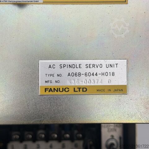 Elektronika / PLC kontrole FANUC A06B-6044-H018