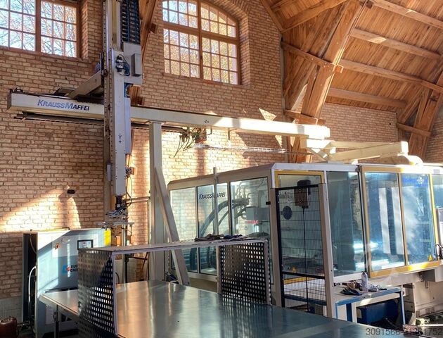 Sprøjtestøbemaskine KraussMaffei KM650-3500 C2