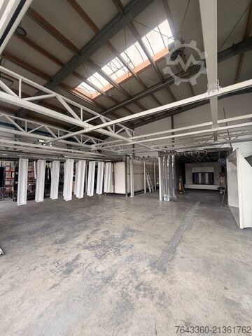 Instalación de pintura en polvo de 6,5 m completa ROMER 