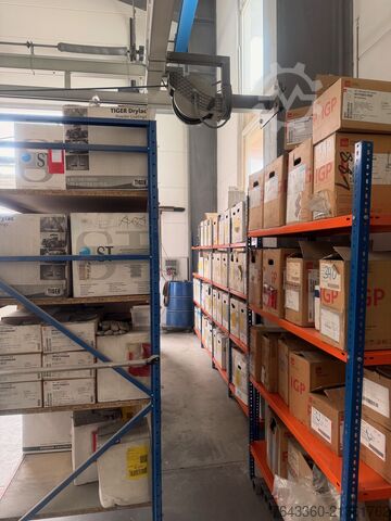 Instalación de pintura en polvo de 6,5 m completa ROMER 