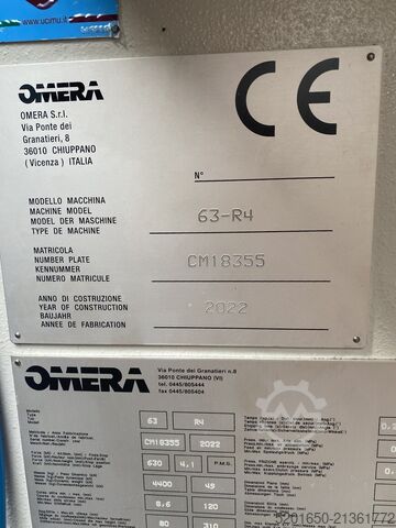 Excenterpers OMERA 63T OMERA TYPE 63 R4