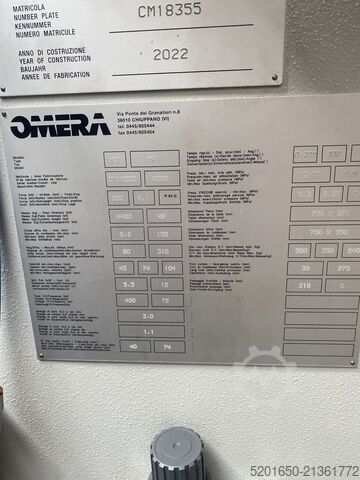 Excenterpers OMERA 63T OMERA TYPE 63 R4