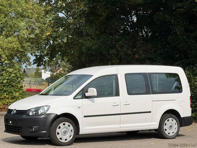 Minibus VW Caddy Maxi 1.6 Tdi 5 Sitze Rollstuhlrampe Klima
