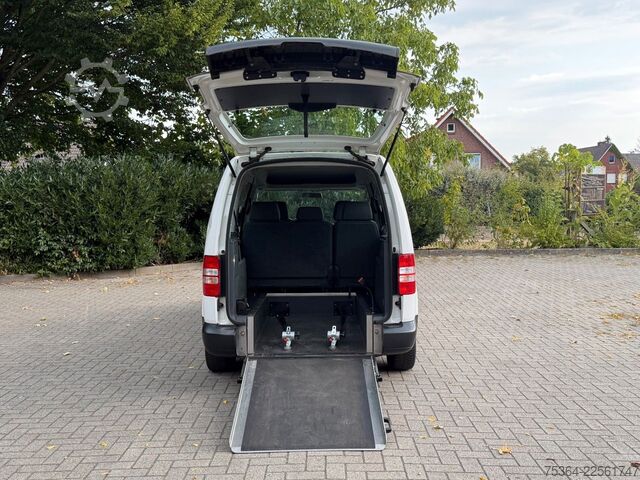 Minibus VW Caddy Maxi 1.6 Tdi 5 Sitze Rollstuhlrampe Klima