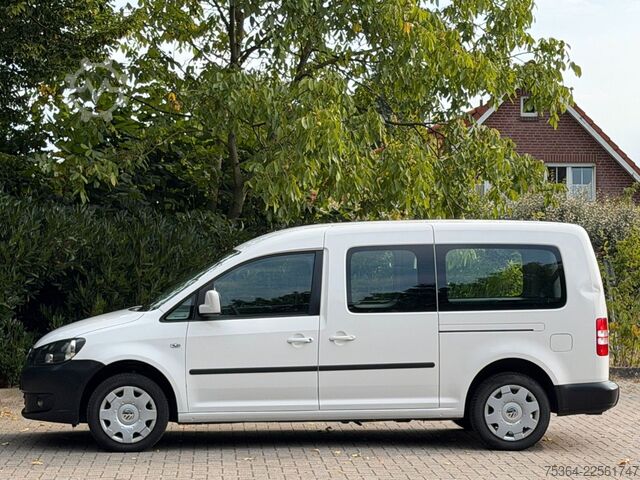 Minibus VW Caddy Maxi 1.6 Tdi 5 Sitze Rollstuhlrampe Klima