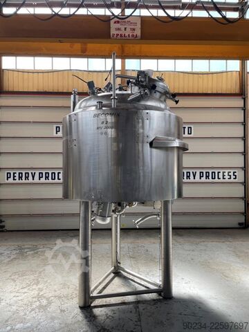 Vas de procesare vacuum pre-mix din oțel inoxidabil Becomix tip MV-2000, 2.000 litri BECOMIX MV-2000