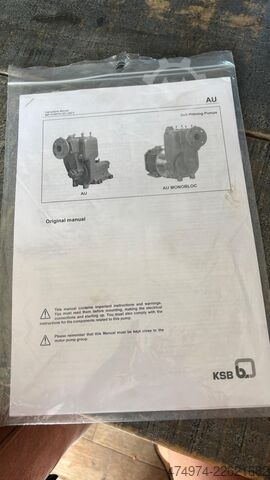 Bomba centrífuga bomba de água KSB AU F-150-150-045 GG 109D