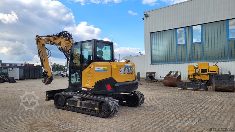 Kompakt grävmaskin Sany SY80U PB