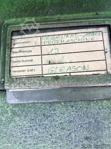 System badania walcowania jednoskrzydłowego Gleason 13-Zoll Power Gear T.