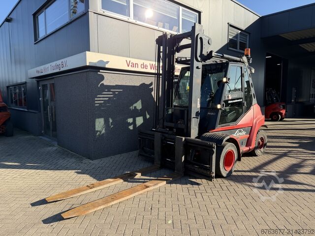 Vysokozdvižný vozík LINDE H80D-01 duplo415 S BOČNÍM POSUVEM/NSTAVITELNÝMI VIDLICEMI DEUTZ DIESEL 201 LINDE H80D-01 duplo415 SIDESHIFT/VORKVERSTELLER DEUTZ DIESEL 2011