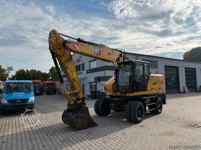 Excavadora móvil CATERPILLAR M318 NEW GEN OQ65 ZS Klima 180° TOP