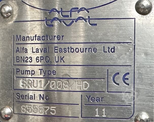 Διαχωριστής δίσκου Alfa Laval MRPX 810