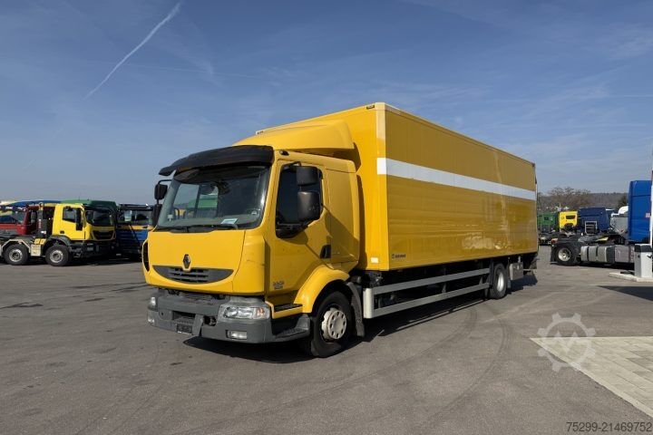 Dobozos teherautó Renault Midlum 280.16 Koffer/HB Motorschaden / Swiss-Vehicle