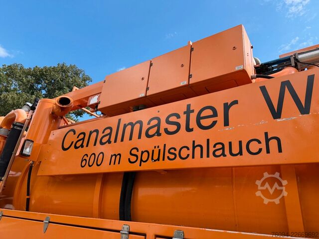 Saugwagen MAN TGS 33.540 Müller Saug-Druck-Kombispüler Recycle