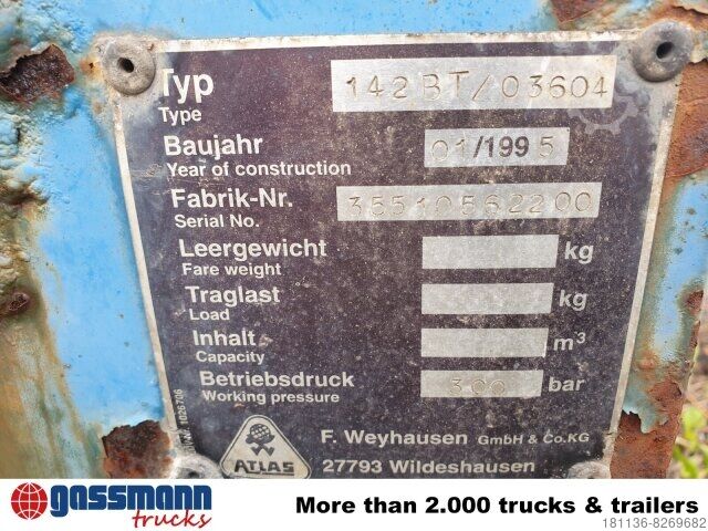 Spezial-LKW Atlas - 142 BT