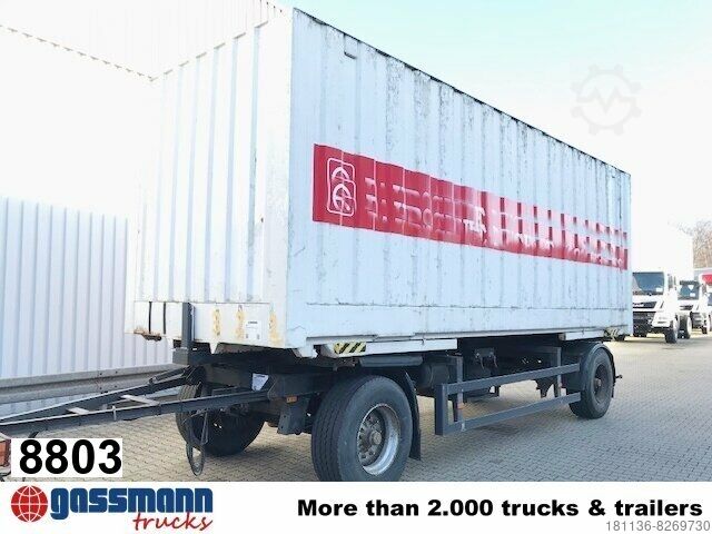 Değiştirilebilir kasalı kamyon Brüggen Wechselbrücke Koffer