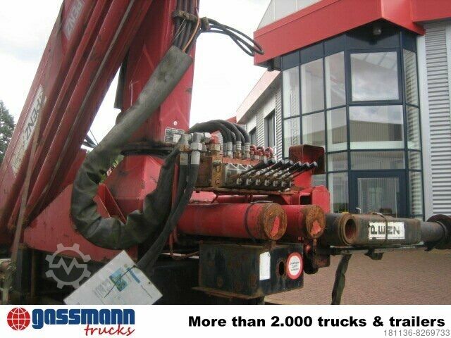 Kamyon üzerine monteli vinç PENZ 13504 P Kran 4 Ausschübe