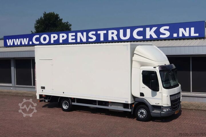 Koffer DAF LF 210 Bakwagen + Dhollandia klep 1500 kg