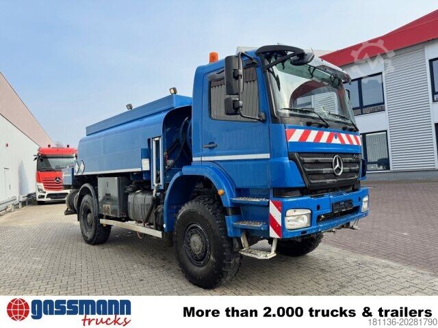 Tanker truck Mercedes-Benz Axor 1829 A 4x4, Willig Tank ca. 8500l, 2 Kammern
